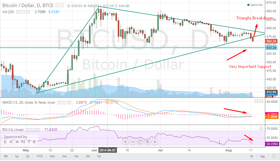 Bitcoin Outlook- August 12 2014 - article illustration